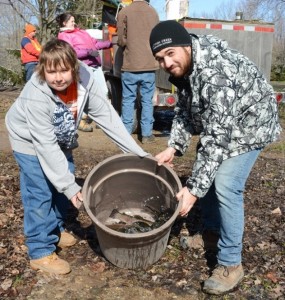 Trout stocking