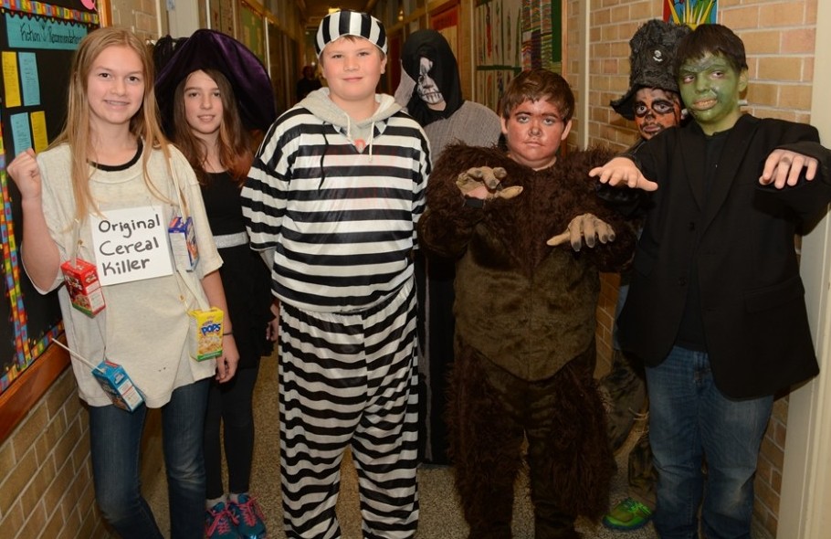 Spooky and fun costumes at Davenport The Aylmer Express