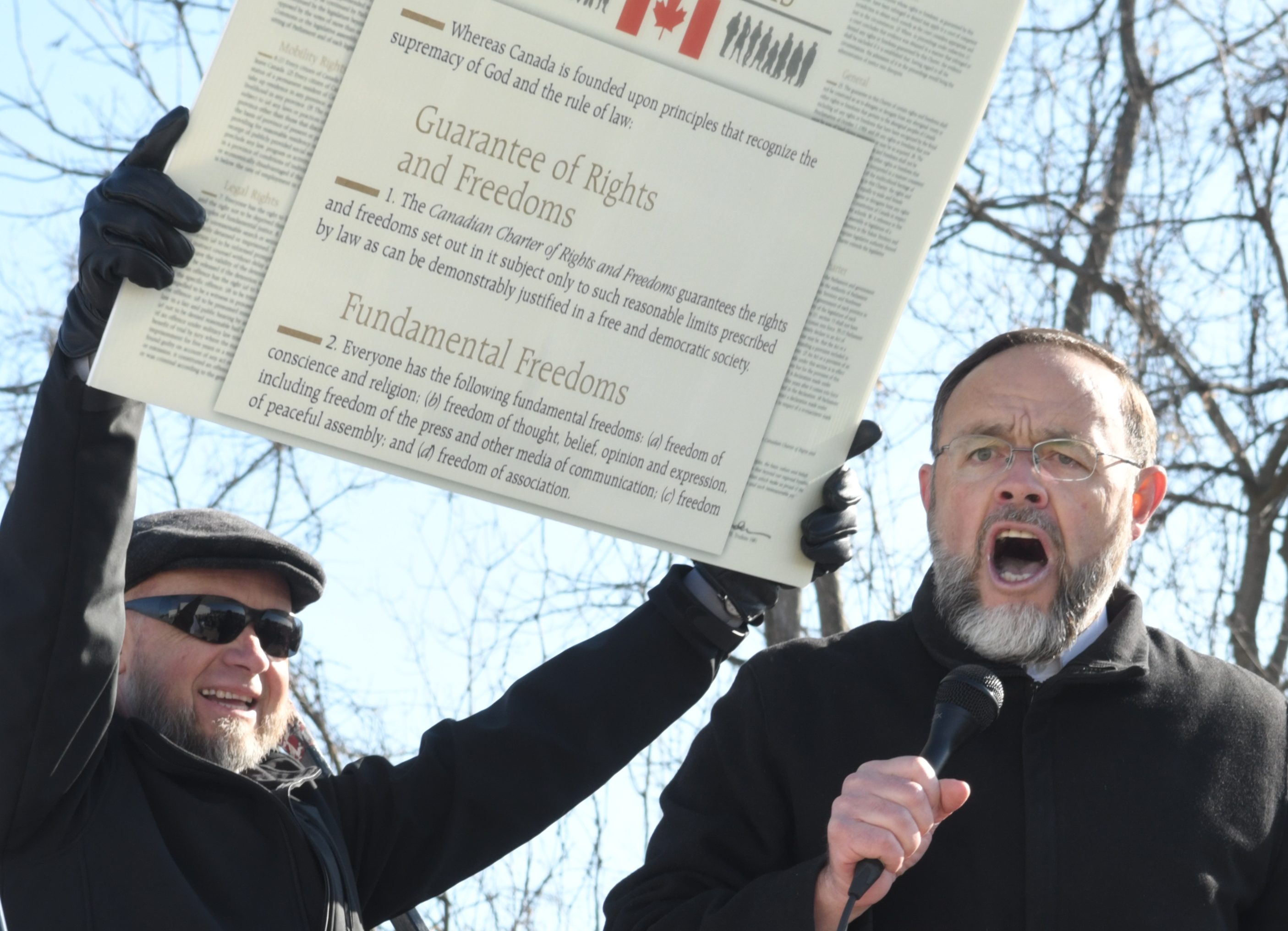 Featured image for "Church of God pastor ticketed for protest"